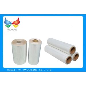 Water Soluble PVC Shrink Film Rolls High Shrinkage Ratio For Full Body Sleeves