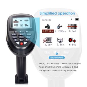 NS7108 2.2Inch 16M Trohestar Wireless Barcode Scanner