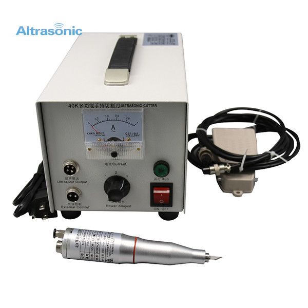 40Khz 110V Portable Ultrasonic Power Supply with Cutting Blade for Cutting Non