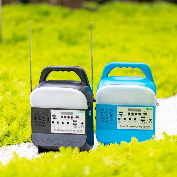 Battery Capacity 12.8V 10000mah Solar Home Lighting System For Ultimate Power