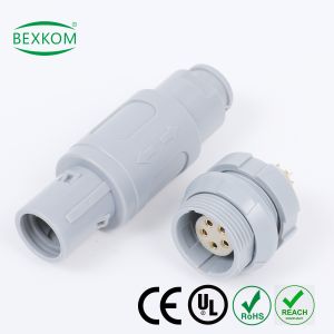 Medical Connectors Push Pull Electrical Connectors