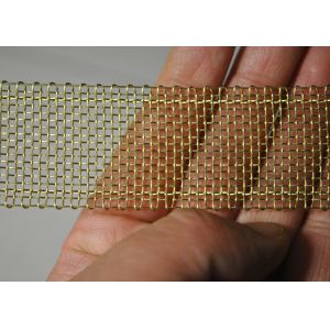 Ultra - Narrow Edge Wrapped SS / Copper Wire Mesh 1000 Micron 0.02m - 0.6m Width
