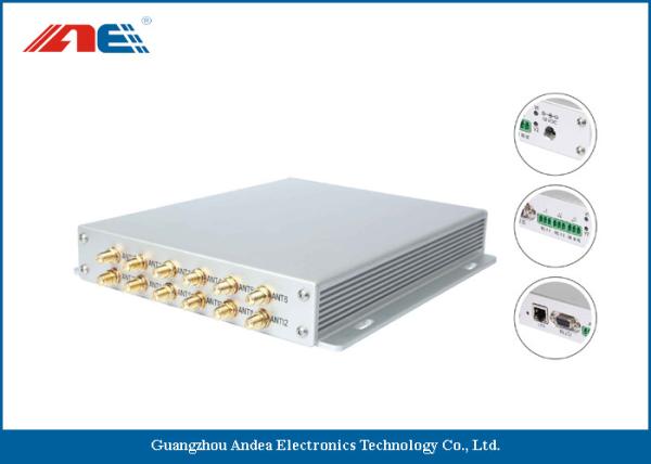Quality 12 Channels Long Range RFID Reader / High Power RFID Reader For Rfid Detection System wholesale