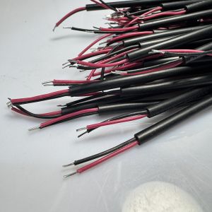 5x20mm Stainless Steel NTC Temperature Sensor 2.252K 1% 3950 With 2464 26AWG