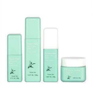 Frosted Luxury Cosmetic Bottle Set 100ml 120ml 160ml OEM Acceptable