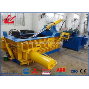 Horizontal Vehicle Hydraulic Baling Press Machine Customised Press Room Size