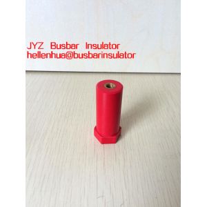 JYZ-24 bus bar support insulator brass insert DMC electric hexagonal insulator