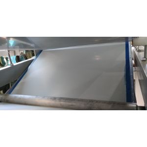 100% Polyester Yarn Plain Weave Mesh Belt Square Opening For Food Drying