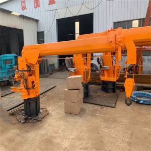 25t Hydraulic Mobile Harbour Crane Telescopic Boom Marine Deck Crane