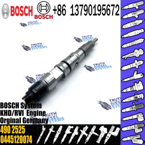 common rail injector 0445120252 5263315 for Cummins industrial engines diesel