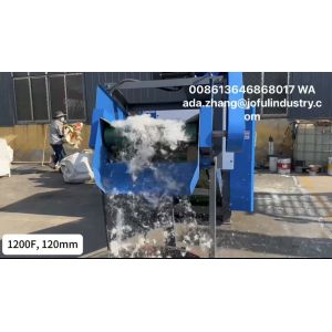 Viscose Fiber Scrap Cardboard Box Shredder With Rotating Twisted Knife Design