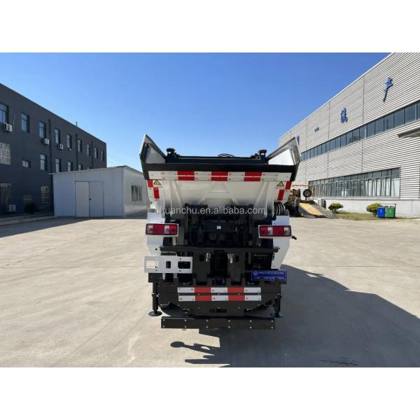 Pure Electric Self-Loading Garbage Truck 5031 Meeting Custom's Requirement for Sustainable Waste Collection