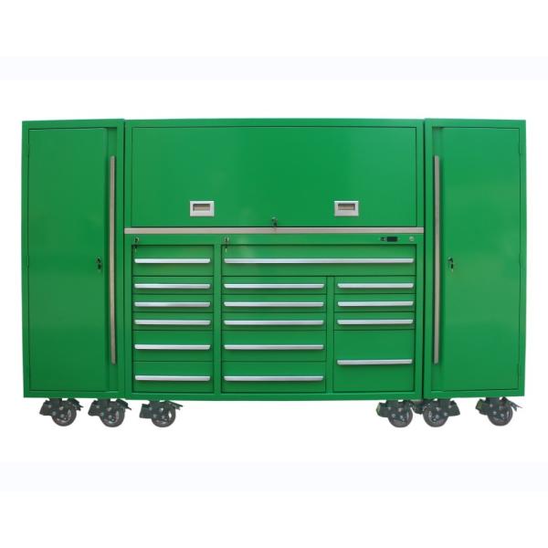 Quality 1.0/1.2/1.5mm Thickness Customized Black Color Tool Cabinet Box with Lock and Bench wholesale