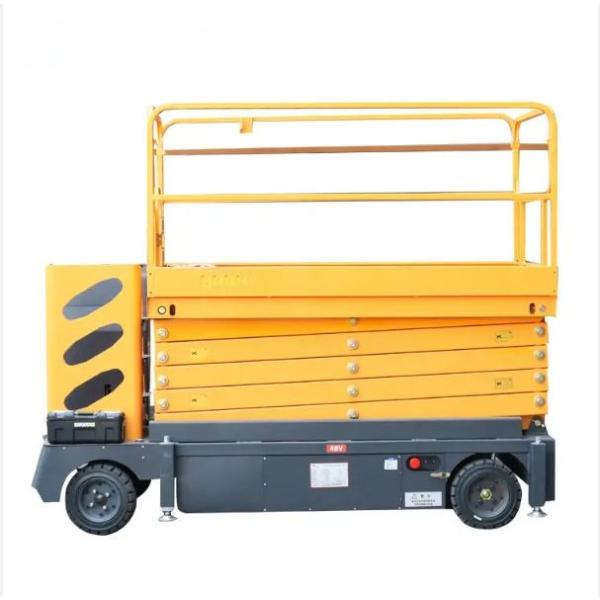 Handling Equipment 4Wheels Steering Self-Propelled Scissor Lift Platform