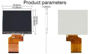 Cheap No Touch TTL Interface TFT LCD Display Module RGB Vertical Stripe for sale