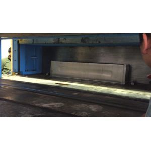 Export To Ecuador 1600mm Transformer Manufacturing Machinery Corrugated Fin