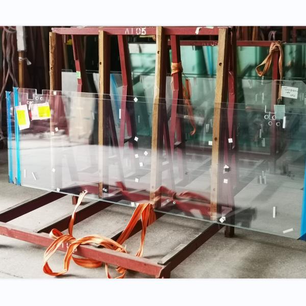 Quality Customized Flat Curved Laminated Shower Tempered Glass Smooth Surface wholesale