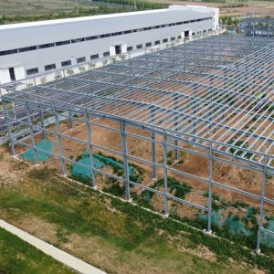 Prefab Steel Structure Building with Sandwich Panel for Warehouse Construction