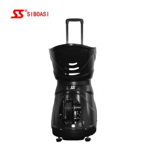 SGS Approved Tennis Ball Machine 9 Scale Frequency Built In Battery