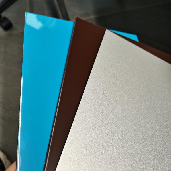 Quality 1220mm PE Aluminum Composite Panel ACP Sheets Heat Resistance wholesale