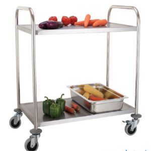 RK Bakeware China Foodservice NSF Stainless Steel Trolley with Wheels Easy