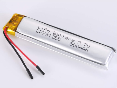 Quality LP791255 500MAH JST/Customized Lithium Polymer Battery for High Capacity and Long-lasting Power Solution by Air Delivery wholesale