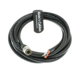 Cheap 6 Pin Hirose Male HR10A-7P-6P to Open end Cable for Camera for sale