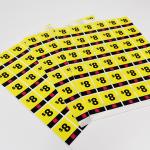 BOPP CMYK Custom Design Labels Glossy Custom Tamper Proof Stickers