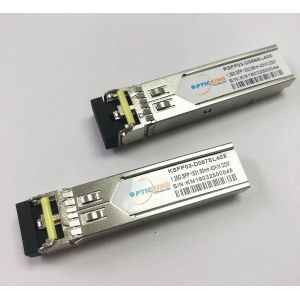 Gigabit Ethernet SFP Optical Transceiver Module 1.25G DWDM 1531.90nm