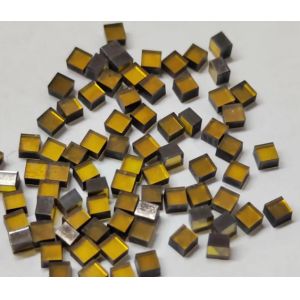 HPHT Mono Crystal Diamond 1.5 X 1.5 X 1.5mm Cubic CVD Diamond