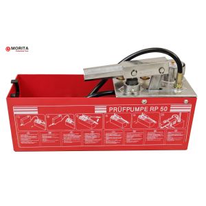 Cheap Hand Hydraulic Test Pump 5Mpa 12L Plumbing tools Brass &amp; Steel &amp; Al Alloy Pressurizing Water Pipe And Testing Leakage for sale