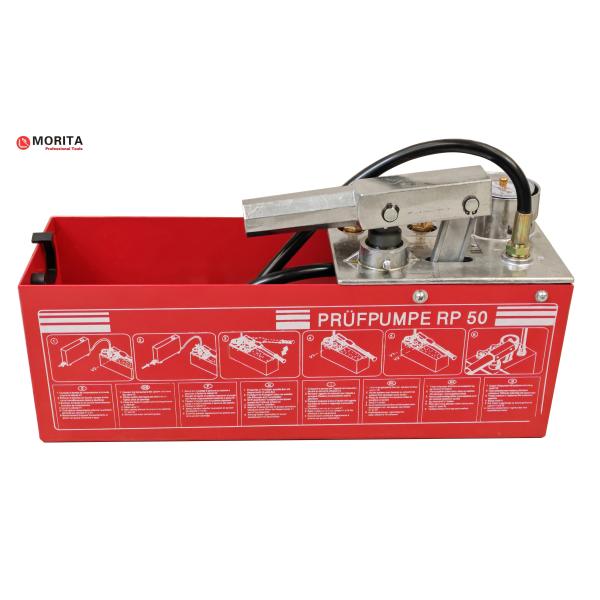 Hand Hydraulic Test Pump 5Mpa 12L Plumbing tools Brass & Steel & Al Alloy