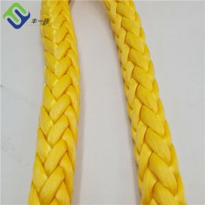 Spliceable 100% UHMWPE Fiber Rope Mooring Rope For Marine