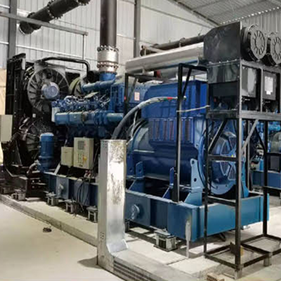 Yuchai 2MW Natural Gas Generator 10.5KV 50Hz Gas Electric Generator Gas Electric