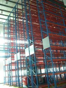 Cheap Narrow Aisle Pallet Racking Vna Racking System Customized Loading Capacity for sale
