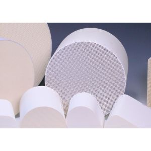 Cylindrical Honeycomb Ceramic Support Customize For Catalytic Converters