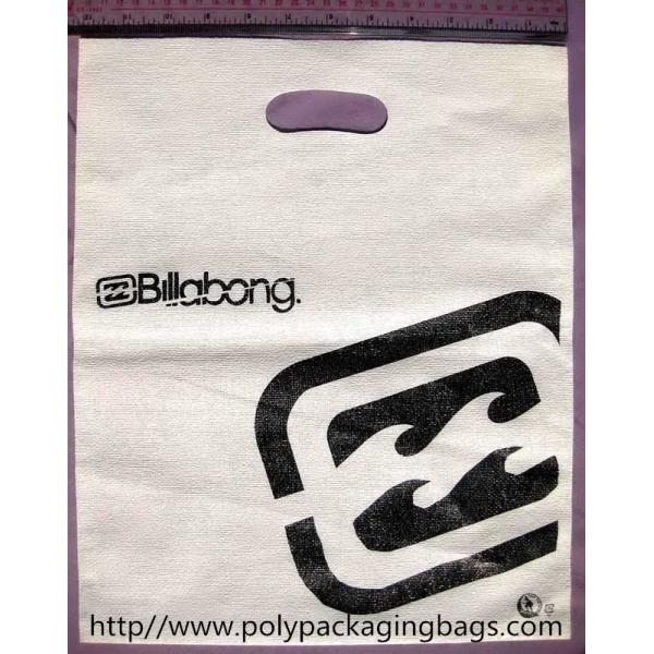 Quality Fashion Custom Printed Die Cut Handle Bags With Embossed Surface wholesale