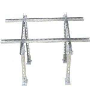 Natural Silver Solar Panel Roof Mounting Bracket For Roof Ground Anodized