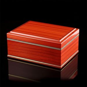 Customizable Wood Watch Box Organizer Moisture Proof For Single Watch
