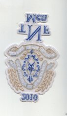 Cheap Heat - seal Garment laser cut Custom Embroidery Patches for sale