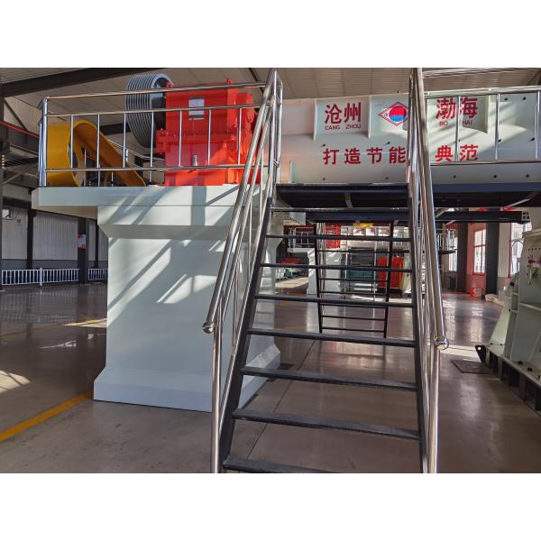 Quality 55000 Per Hour 2 Stage 750mm Fly Ash Block Making Machine wholesale