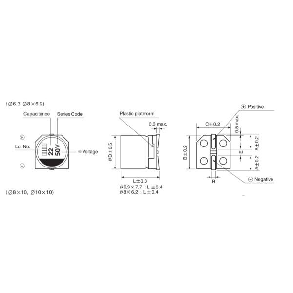 SMD Aluminum Electrolytic Capacitors