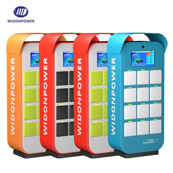 Quality Steel Cabinet Battery Swapping Station 40V -75V Lithium Ion Power Swap Stations wholesale