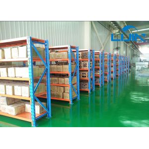 Four Layers Light Duty Shelf , Adjustable Warehouse Storage Racks