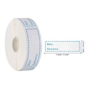 Self Adhesive RFID Tags Food Freezer Storage Custom RFID Label Roll