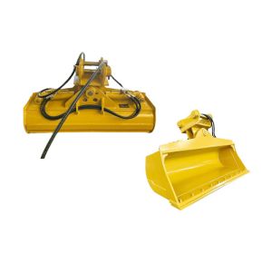 Cheap Shaogang Q355B Excavator Tilt Bucket For Digging Sand Soil Silt for sale