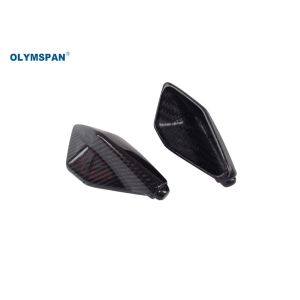 Smooth Automobile Carbon Fiber Parts Black OEM