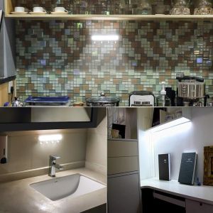 LED Under Cabinet Light, Portable LED Flashlight Night Light with Adhesive Hooks