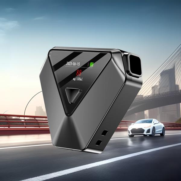 Quality Stable Electrochemical Fuel Cell Breathalyzer With LCD Display wholesale