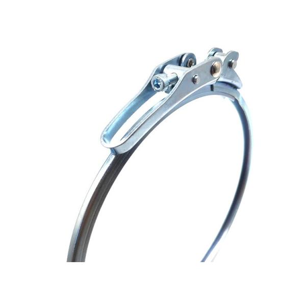 Quality 80mm To 600mm Galvanized Steel Clamps Light Duty For Dust Collection System wholesale